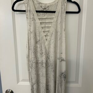 American Eagle Women’s Marble Print Sleeveless Tank Top Size Medium